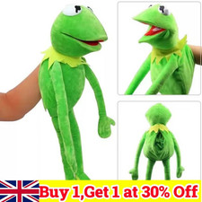 60cm Kermit the Frog Hand Puppet Soft Plush Stuffed Doll Toy Kids Birthday Gift