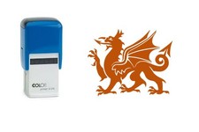 Welsh Dragon Hand Stamp -