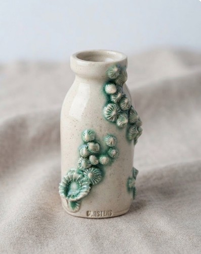 Handmade studio pottery bud - handmade,