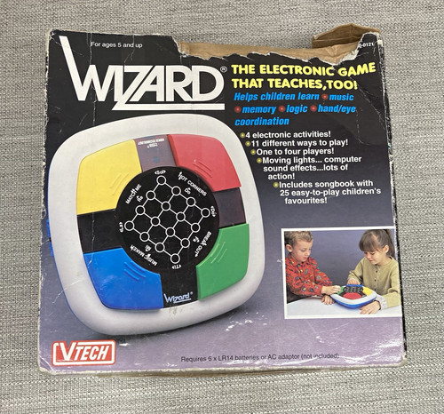 Vintage tech wizard 1987 - vintage, v-tech