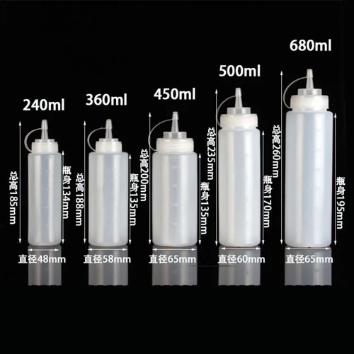 Squeeze sauce bottles - sauce,