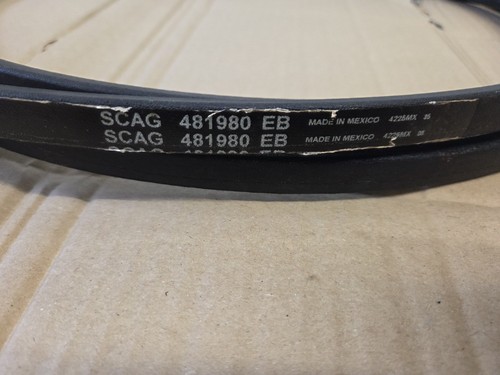 Scag belt 481980 - genuine, oem