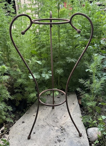 Wrought iron plant - wrought, 30"