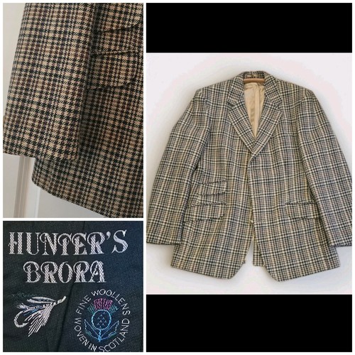 Vintage hunter brora tweed - vintage,