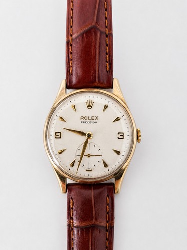 1958 rolex precision 9ct - precision, gold