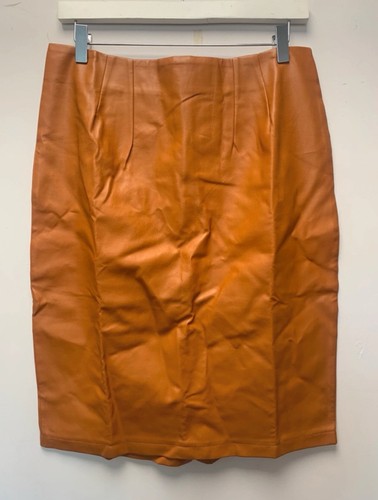 Caramel brown pvc leather - caramel,