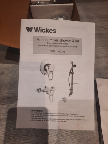 Wickes origin manual - manual, mixer