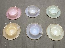 Pastel Arcopal FRANCE cups