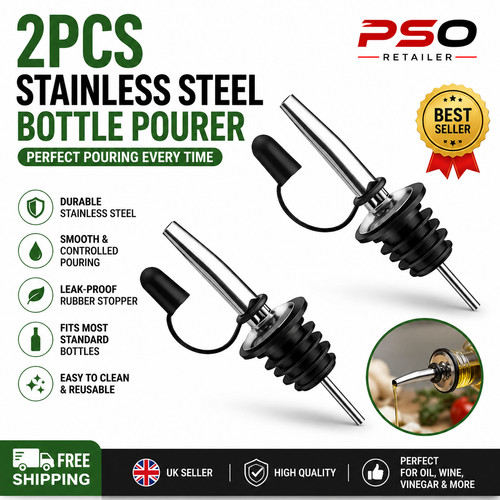 2pcs stainless steel oil - stainless,