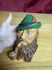 ALPINE GUIDE  DECORATIVE  VINTAGE  LEGEND PRODUCTS CHALKWARE HEADS BOSSONS