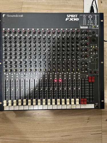 Soundcraft spirit fx16 - spirit,
