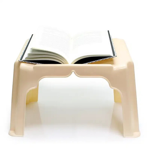 Small cream madrasah bench - cream,