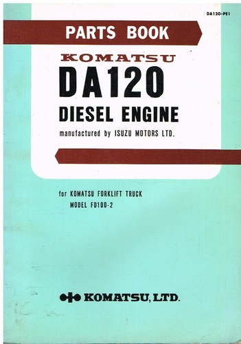 Komatsu da120 diesel engine - da120,