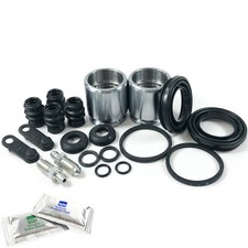 2X REAR CALIPER REBUILD REPAIR KIT PISTON FOR: NISSAN 300ZX Z31 84-90 SCR0077BX2