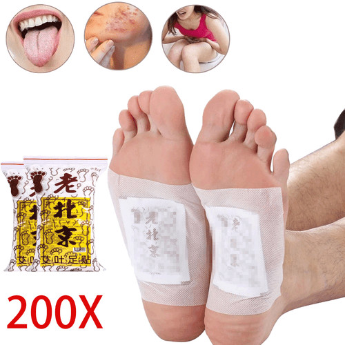 200pcs detox foot patches - 200pcs,