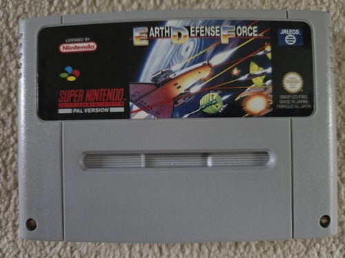 Edf snes super - super, nintendo