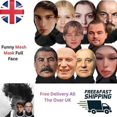 Realistic celebrity balaclava - realistic,