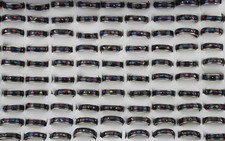 Wholesale Mixed Lots 60pcs Lady's Change Color Mood Rings AH160