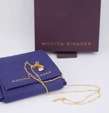 Beautiful Monica Vinader Gold