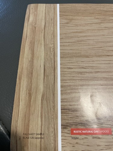 Rustic natural oak - oak, effect