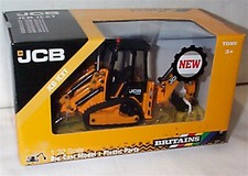 Britains 43287 JCB 1 CXT Special Yellow Pack 1:32 Scale New Boxed