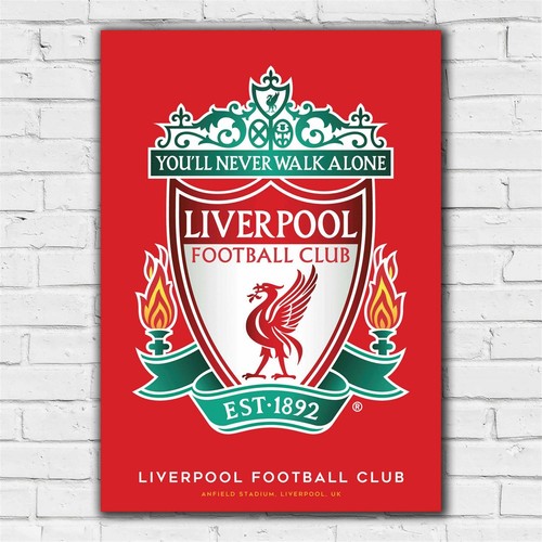 Liverpool crest poster - a2,