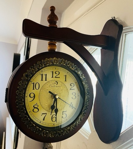 Retro station clock - station,