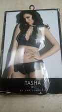 Ann Summers Black Tascha Shiny