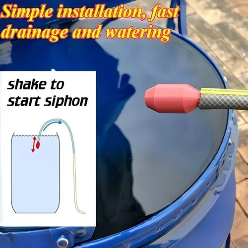 Self priming siphon pump water - siphon,