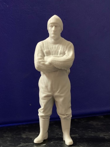Trawler fisherman printed - fisherman, 3d-printed