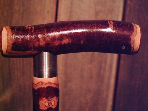 Walking stick handle - handle, natural
