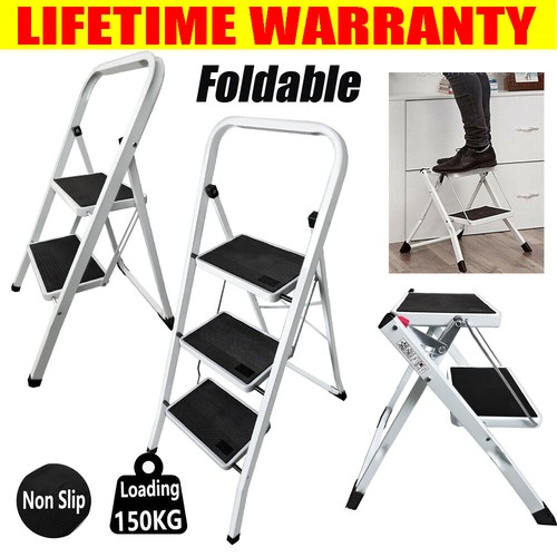 Folding 4 step ladder - 1,