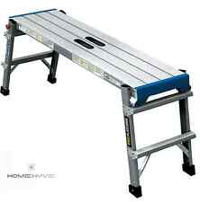 Werner 79025 Aluminium Pro Work Platform Hop Up step up Folding Bench Brand New