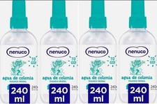 4x Nenuco Spanish Baby Eau de Cologne Original Spray 240ml