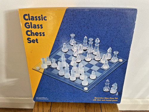 Discovery store glass chess - store,