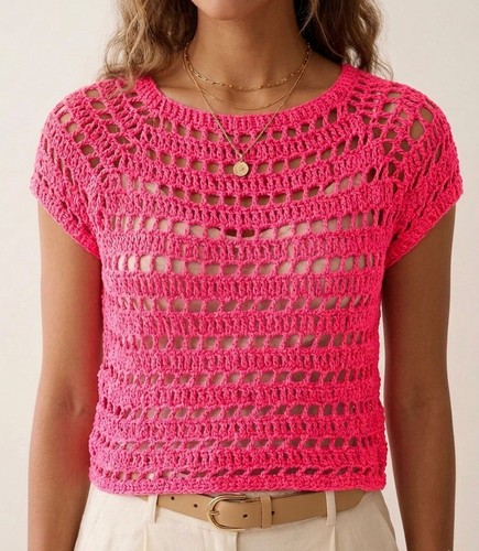 Ripleys handmade crochet pink - ripleys,