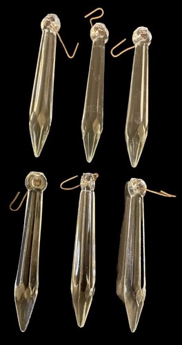 Chandelier faceted crystal - faceted,