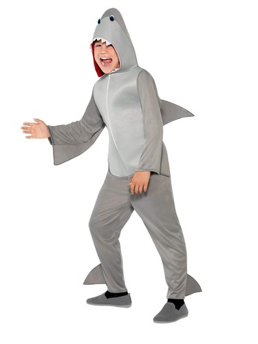 Smiffys shark costume grey - shark,