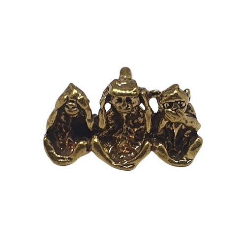 Miniature brass figurines - miniature,