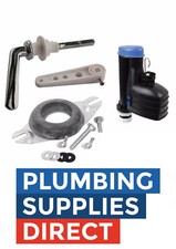 * Toilet Close Coupled Fittings Pack for Cistern Lever / 8" Syphon Full Kit 