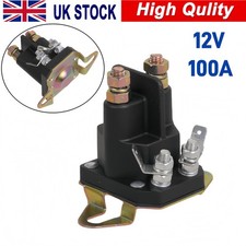 Lawn Mower Starter Solenoid 12 Volt 4 Poles Solenoid For Most Ride On Lawnmowers