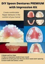 DIY Denture Kit PREMIUM With Impression Kit + Free Filling Kit - Full/ Partial