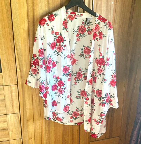 Floral kimono jacket - h&m,
