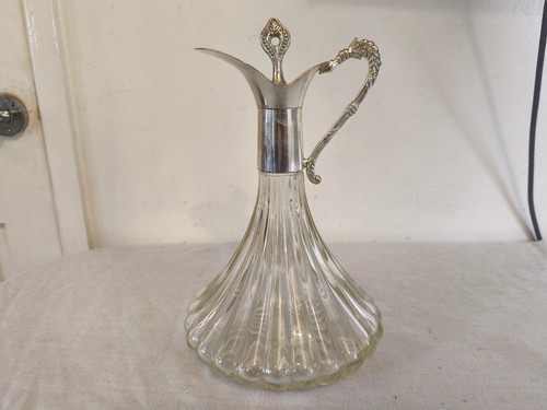 Vintage decanter glass and - vintage,
