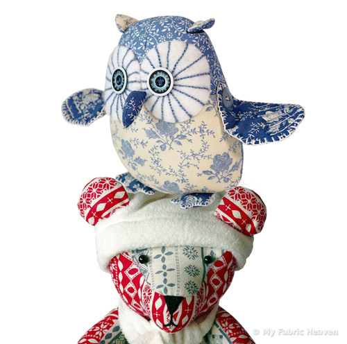 Teddy memory bear owl - teddy,