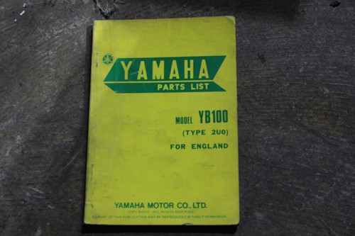 Yamaha yb100 type 2uo parts - yamaha,