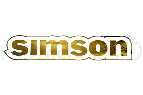 Sticker tank simson s51 s50 - tank,