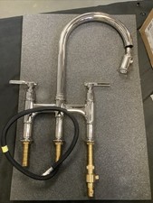 Perrin & Rowe Bridge Pull Down Faucet  Polished Nickel. U.SB58D3LM-PN N9 $1900