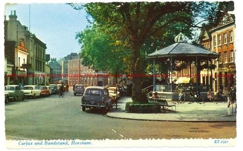 Carfax and bandstand horsham - carfax,