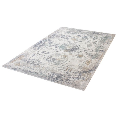 Traditional rug blue cream - rug,